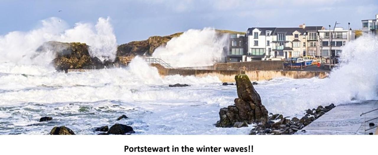 Promenade Apartment Panoramic Sea Views Portstewart Esterno foto